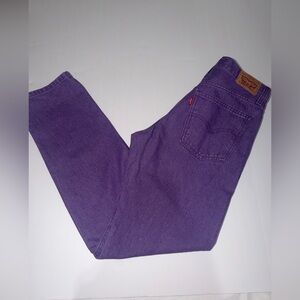 Levi's Men's Straight Jeans in Purple